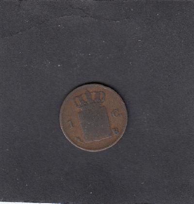 Beschrijving: 1 Cent WILLEM I